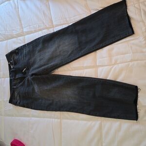 Express Straight Ankle High Rise